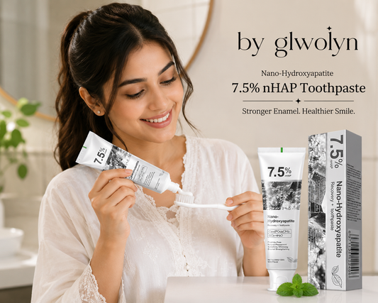 Glowlyn Nano-Hydroxyapatite Recovery Toothpaste
