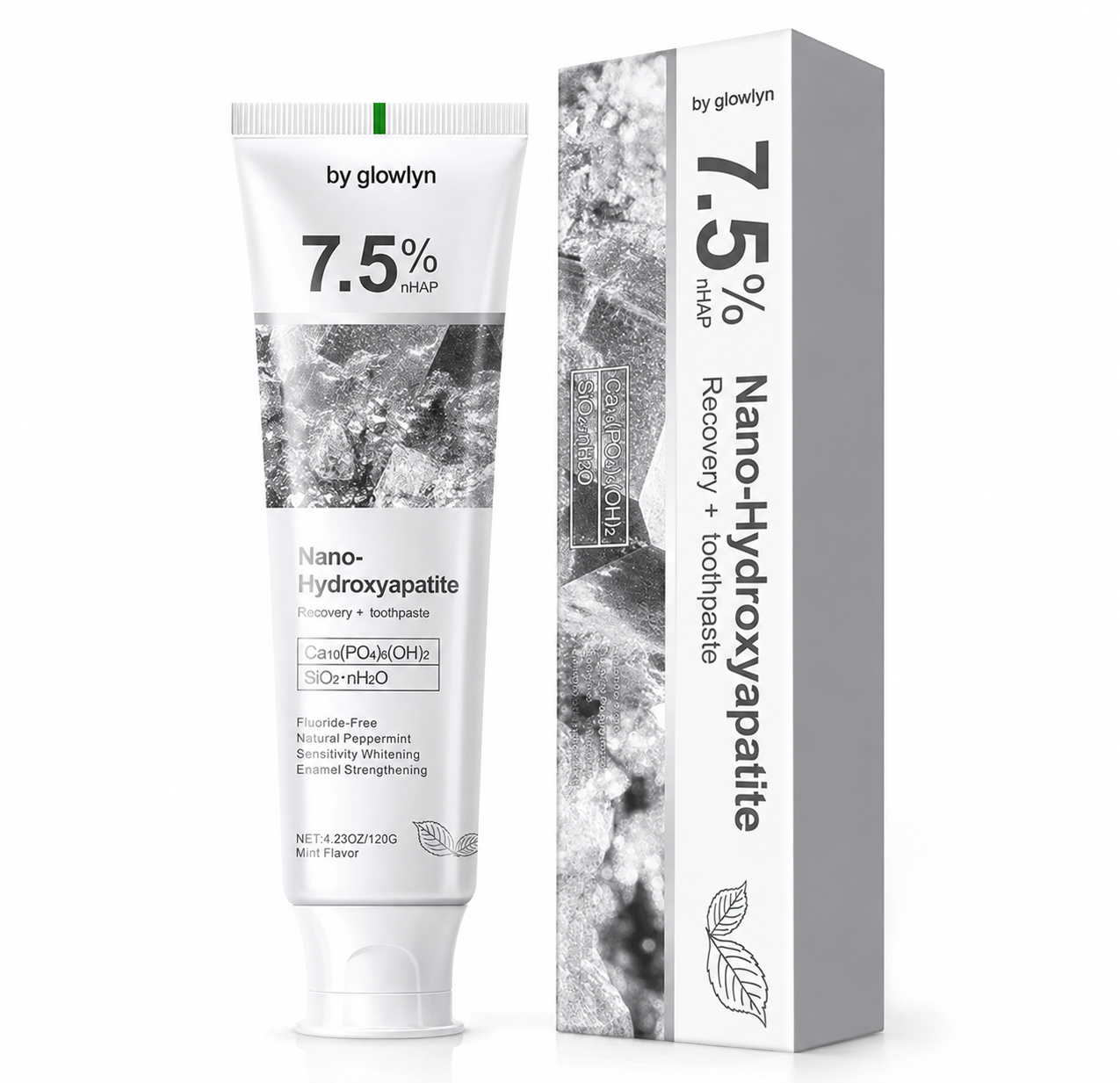 Glowlyn Nano-Hydroxyapatite Recovery Toothpaste